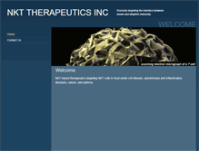 Tablet Screenshot of nktrx.com